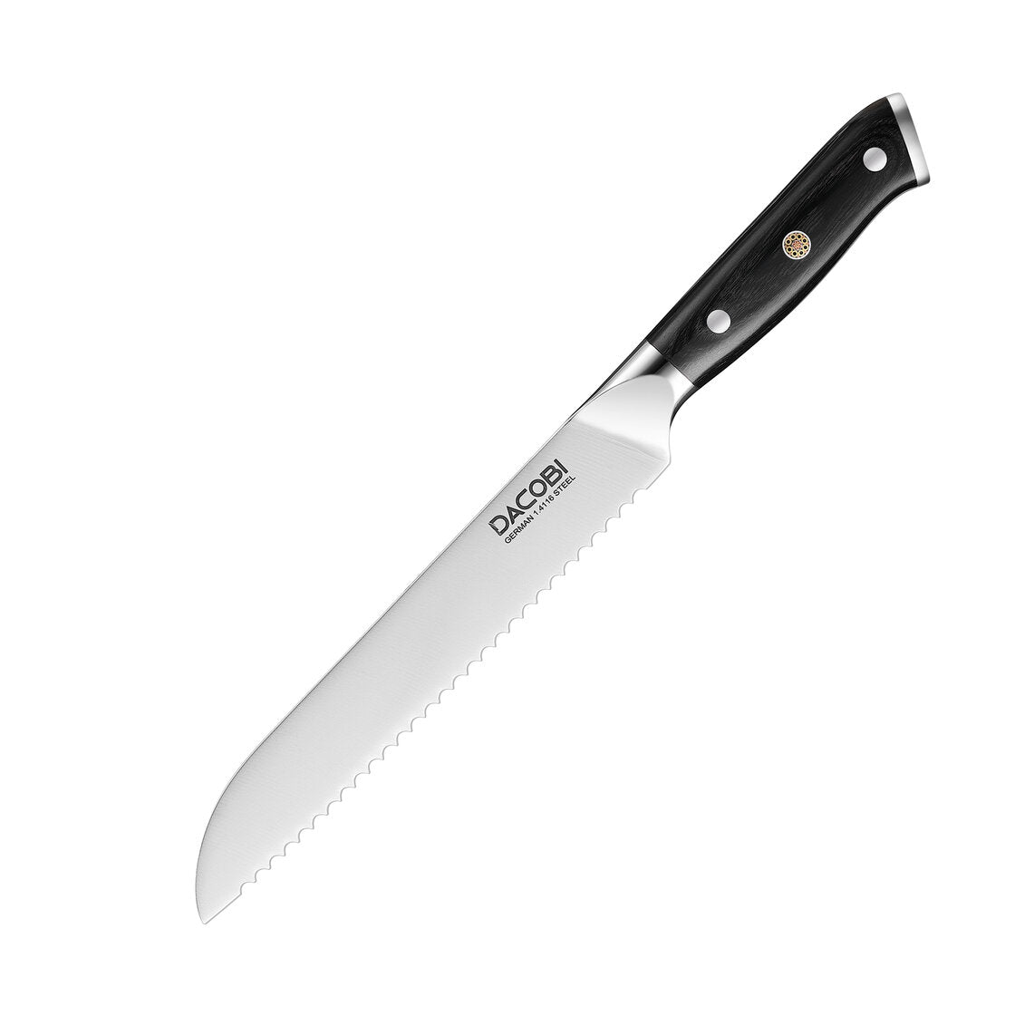 Profesionalni nož za kruh C52, nemško jeklo 1.4116, 20 cm