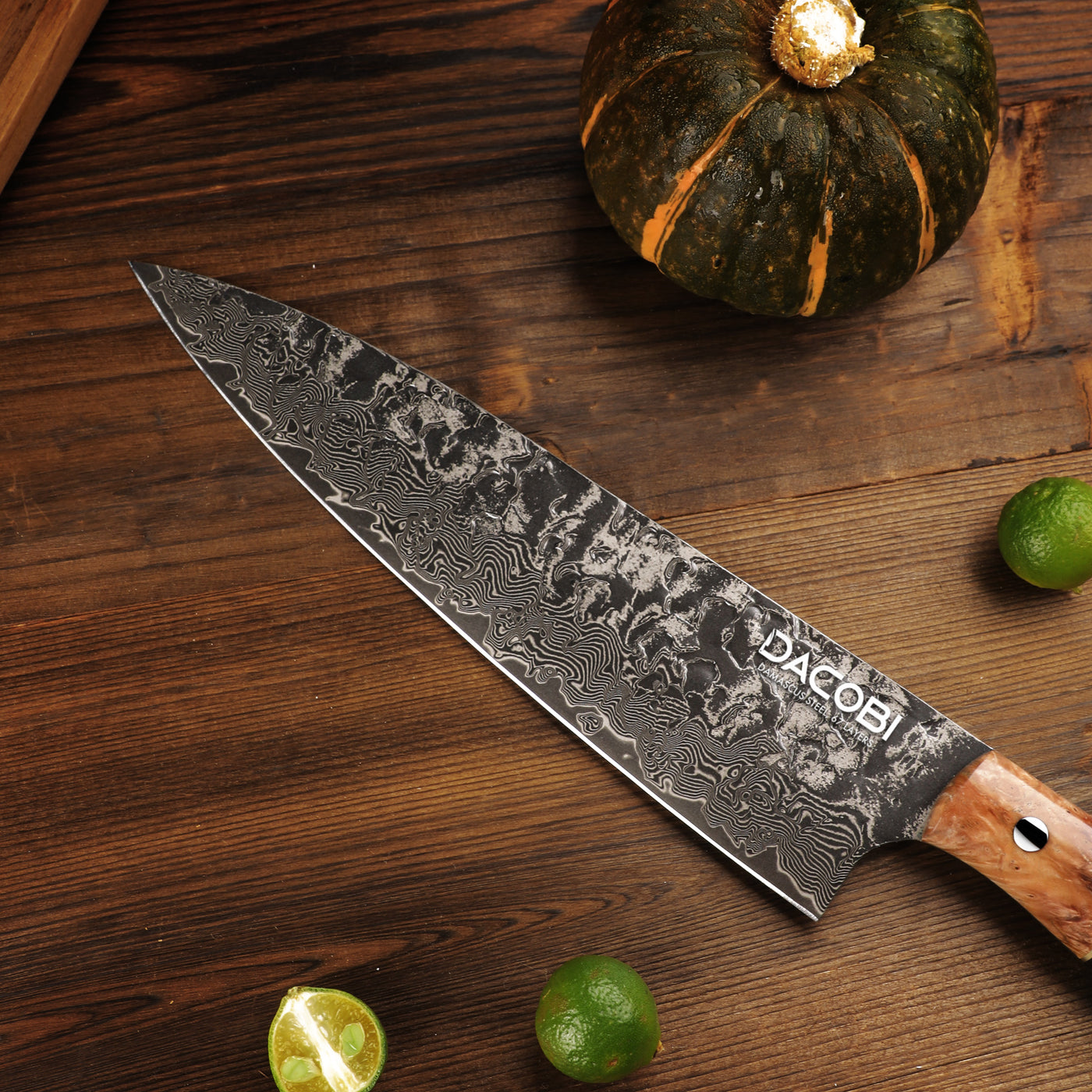 Profesionalni kuharski nož C67, 67-slojno damast jeklo, 21.5 cm