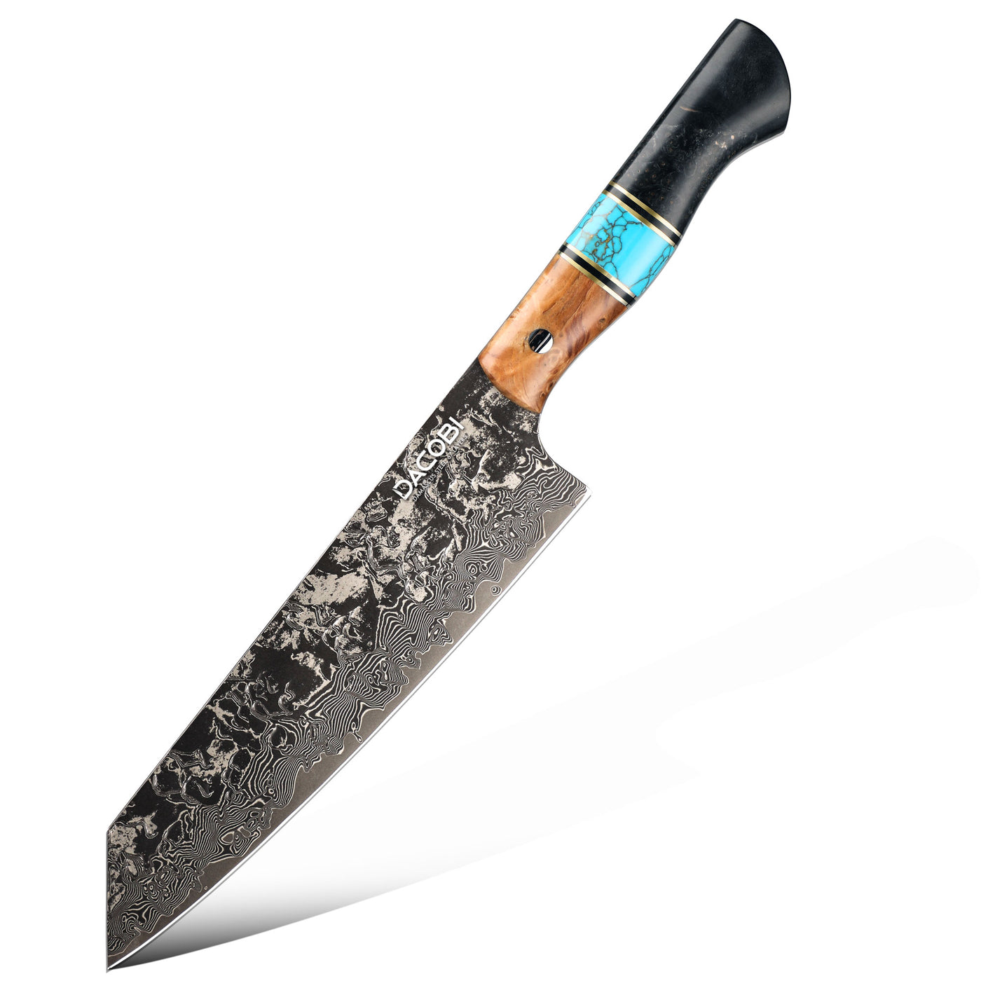 Profesionalni Kiritsuke nož C68, 67-slojno damast jeklo, 20.5 cm