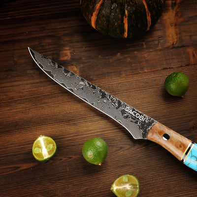 Profesionalni nož za filete C69, 67-slojno damast jeklo, 15.6 cm