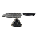 Profesionalni Santoku nož C26, 67-slojno damast jeklo, 17 cm