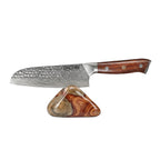 Profesionalni Santoku nož C39, 67-slojno damast jeklo, 18 cm