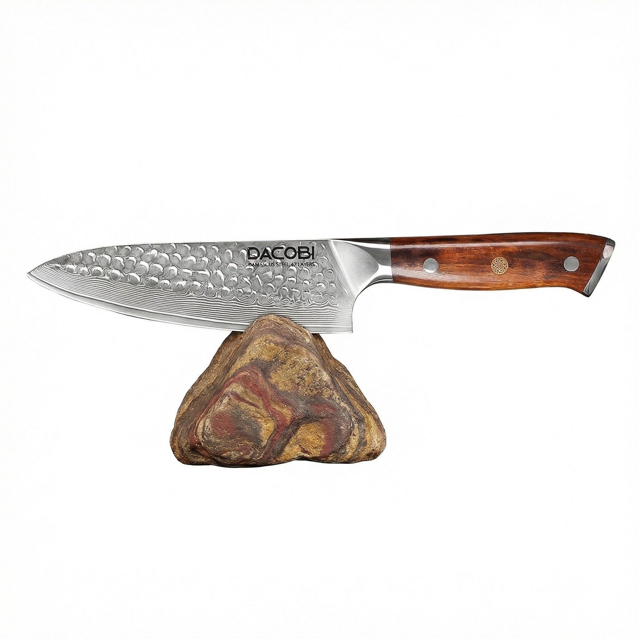 Profesionalni kuharski nož C41, 67-slojno damast jeklo, 16.5 cm