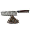 Profesionalni Nakiri nož C55, 67-slojno damast jeklo, 18 cm