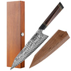 Profesionalni Kiritsuke nož C54, 67-slojno damast jeklo, 21.5 cm