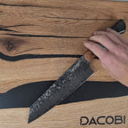 Profesionalni Kiritsuke nož C68, 67-slojno damast jeklo, 20.5 cm
