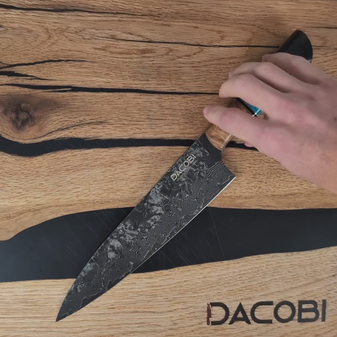 Profesionalni kuharski nož C67, 67-slojno damast jeklo, 21.5 cm