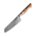 Profesionalni Santoku nož C33, 67-slojno damast jeklo - DACOBI.si
