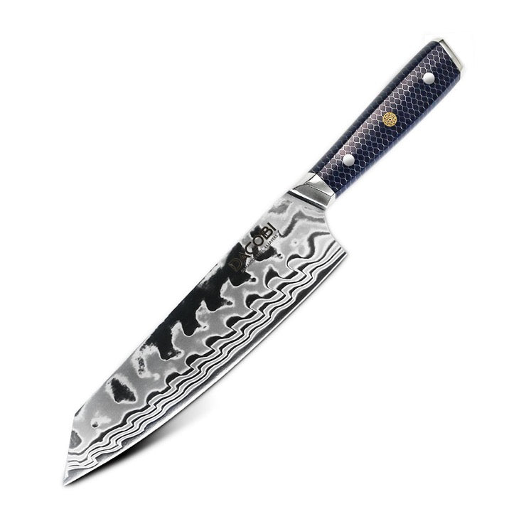 Profesionalni nož Kiritsuke C14, 45-slojno damast jeklo - DACOBI.si