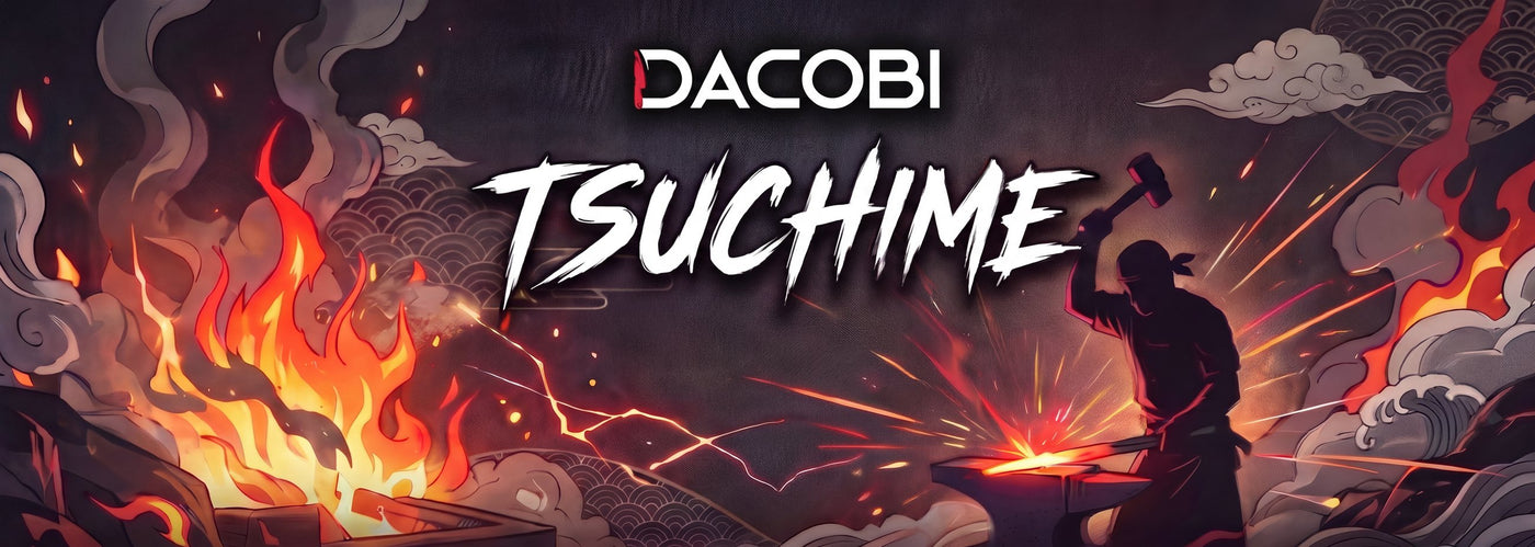 Kolekcija DACOBI Tsuchime – rezila, kovana s kladivom